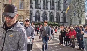 Hockey sur glace - Ligue Magnus : les Dragons de Rouen fêtés par leurs supporters