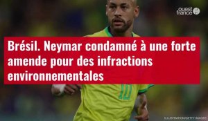 VIDÉO. Brésil. Neymar condamné à une forte amende pour des infractions environnementales