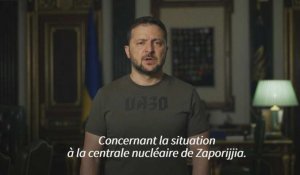 Zelensky: la Russie prévoit des provocations dangereuses à la centrale de Zaporijjia