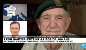 Léon Gautier s'éteint à l'âge de 100 ans : le dernier survivant français du débarquement de 1944 est mort