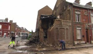 Explosion d'un salon de coiffure à Amiens 