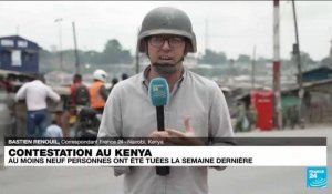 Contestation au Kenya : au moins 9 personnes ont été tuées la semaine dernière