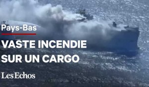 Pourquoi un cargo en feu au large de l’île d’Ameland inquiète les Pays-Bas