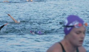 Triathlon dans la Seine: la qualité de l'eau scrutée à un an des JO de Paris