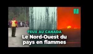 Face aux incendies au Canada, des milliers d'habitants forcés de fuir en urgence