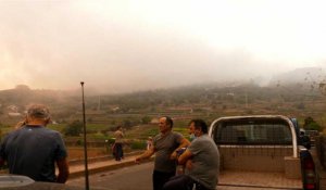 Incendie géant à Tenerife: une nouvelle journée difficile attendue