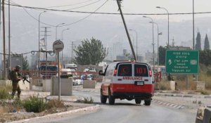 Les forces israéliennes bloquent une route après une fusillade en Cisjordanie occupée