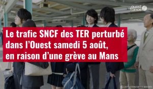 VIDÉO. Le trafic SNCF des TER perturbé dans l’Ouest samedi 5 août, en raison d’une grève au Mans