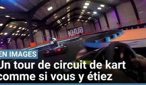 Des tours de circuit du Khub Arras Karting comme si vous y étiez