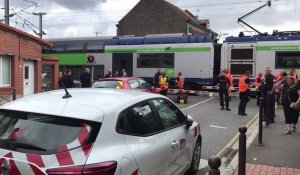 Lesquin : un mort dans une collision entre un train et une voiture