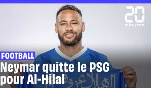 Neymar quitte le PSG et s’engage à Al-Hilal #shorts