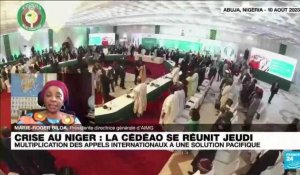 Niger : multiplication des appels internationaux à une solution pacifique