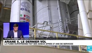 Dernier vol d'Ariane 5 : la fusée européenne fait ses adieux