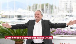 5 choses à savoir sur Alain Delon