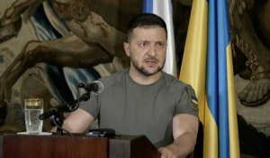 L'offensive ukrainienne n'est "pas rapide" mais "nous avançons", dit Zelensky