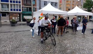Dunkerque: atteint de psoriasis, Jean-Benoît Canis est parti à vélo jusqu’à Nice