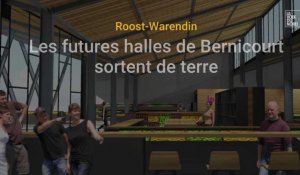 Les futures halles de Bernicourt à Roost-Warendin sortent de terre