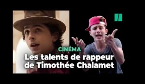 Le réalisateur de "Wonka" a été séduit par les talents de rappeur de Timothée Chalamet