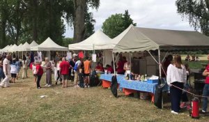 Wattrelos : ambiance années 80 sur le podium du 14-juillet