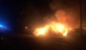 Saintines trois voitures incendiées la nuit du 14 juillet