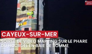 Cayeux-sur-Mer: une soirée de vidéo mapping sur le phare du Hourdel
