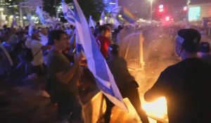 Affrontements entre la police israélienne et des manifestants opposés à la réforme judiciaire