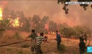 Incendies en Algérie : au moins 34 morts et de nombreux dégâts
