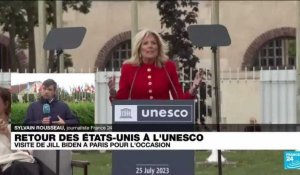 Jill Biden à l'Unesco, un symbole pour cette organisation onusienne