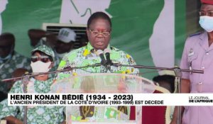 Mort d'Henri Konan Bédié, ancien président de la Côte d'Ivoire
