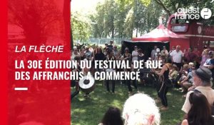 VIDEO. À La Flèche, le festival des Affranchis a commencé