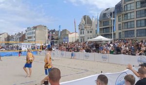 Dunkerque en finale de la coupe de France de Beach volley M18 masculin