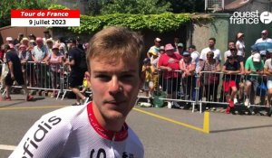 VIDÉO. Tour de France : Malade depuis les Pyrénées, Axel Zingle (Cofidis) n’a « rien dans le sac »