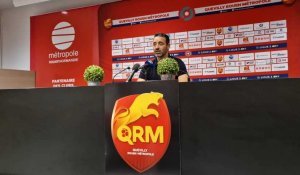 Football. Réaction d'Olivier Echouafni après la défaite de QRM face à Ajaccio