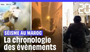 Séisme au Maroc : La chronologie des évènements 