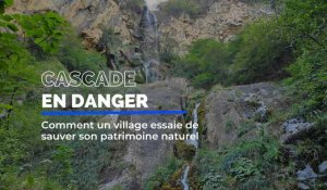 Comment un village des Alpes-Maritimes tente de sauver sa cascade