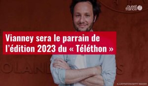 VIDÉO. Vianney sera le parrain de l’édition 2023 du « Téléthon »