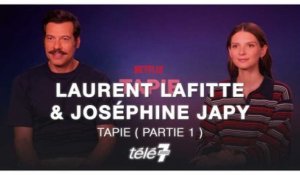 Incarner sans imiter, le défi de Laurent Lafitte et Joséphine Japy dans Tapie (Netflix)