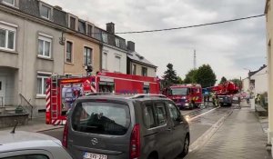 Incendie d'un immeuble à l'Avenue Patton à Arlon