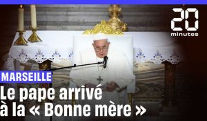 Pape François à Marseille :  Les images de sa première journée à la « Bonne mère » 