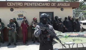 Venezuela: scène dans une prison sous la coupe d'un gang reprise par les autorités