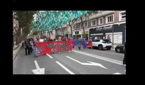 Manifestation contre les Centres de Rétention Administrative (CRA) à Calais le 17 septembre