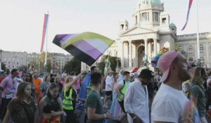 Serbie: des milliers de personnes participent à la marche des fiertés de Belgrade