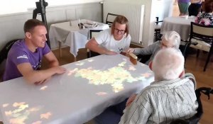 Une table interactive pour les malades d'Alzheimer