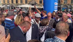 Lille : Martine Aubry inaugure le village rugby