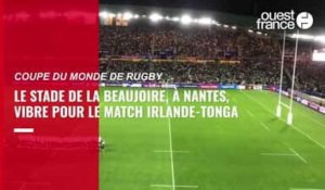 VIDÉO. Haka, « Marseillaise », hymne… La Beaujoire a vibré pendant le match Irlande-Tonga
