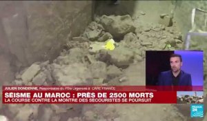 Maroc : le bilan du séisme risque encore de s'alourdir