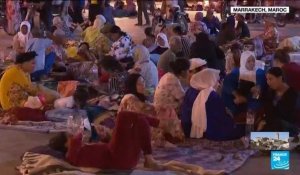Séisme au Maroc : nouvelle nuit passée dehors par de nombreux habitants de Marrakech