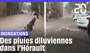 Inondations dans l'Hérault : Saint-Martin-de-Londres touché par une crue impressionnante