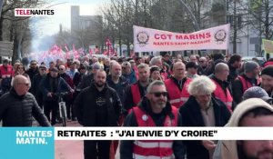 Journal de 8H45 : retour sur la mobilisation contre la réforme des retraites et une opération au musée d'arts de Nantes