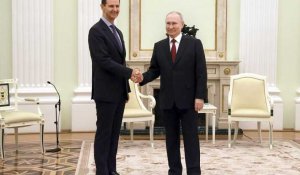 Vladimir Poutine et Bachar al Assad réaffirment leur soutien mutuel